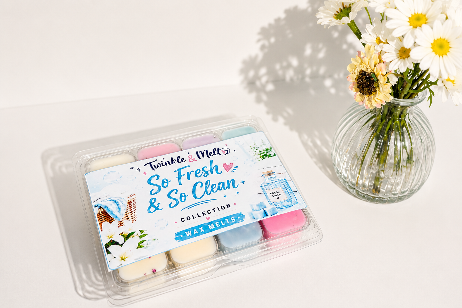 Twinkle & Melt — 'So Fresh & So Clean' 8 Cell Clamshell