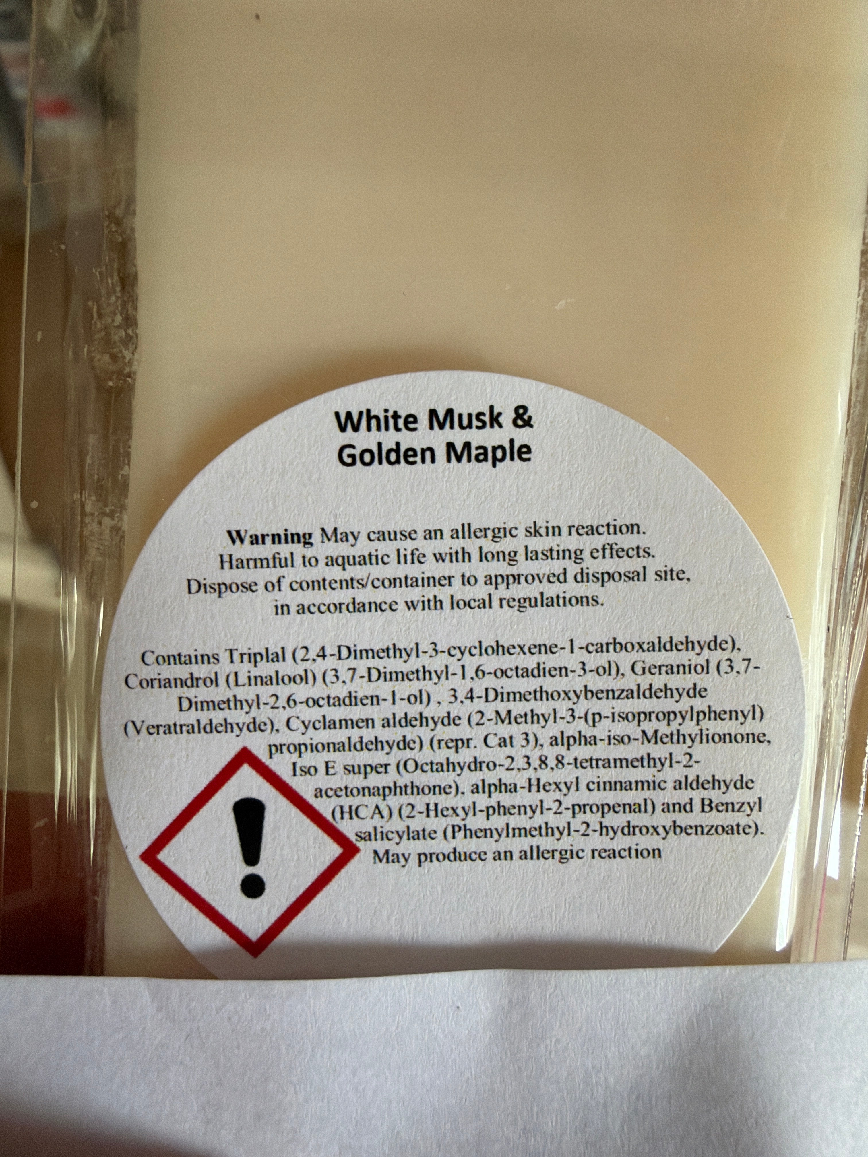 White Musk & Golden Maple