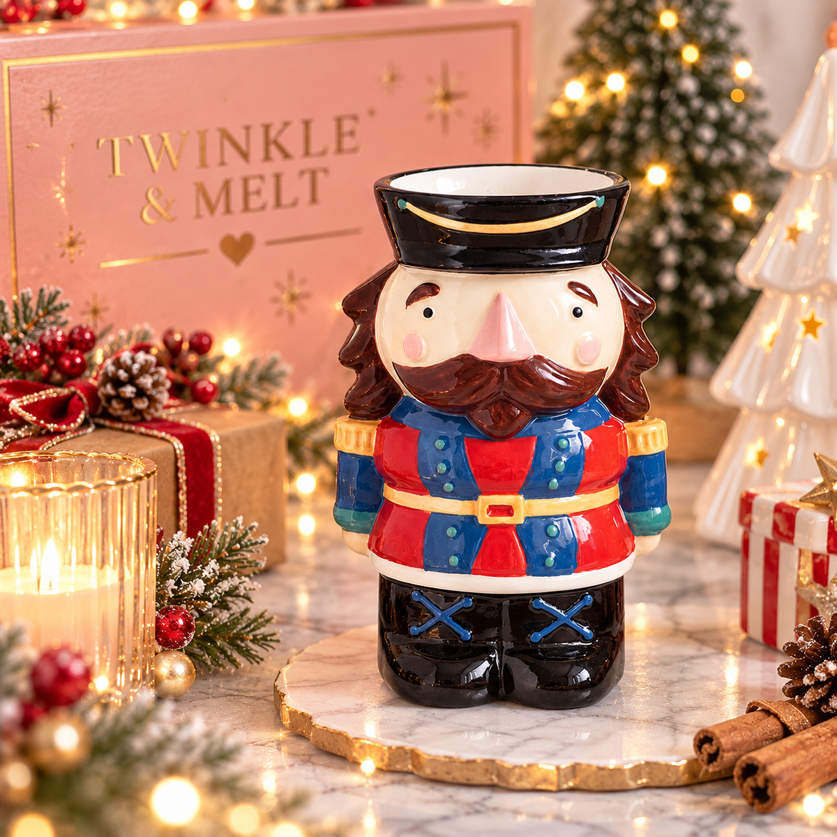 Nutcracker Shaped Oil & Wax Burner